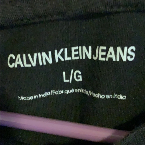 Black Calvin Klein t-shirt dress - Picture 3 of 4